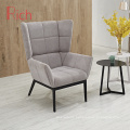 modern small overstuffed casual chairs for living room grey comfy sexy sofa chair